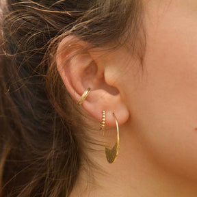 Faux piercing ORION - plaqué or