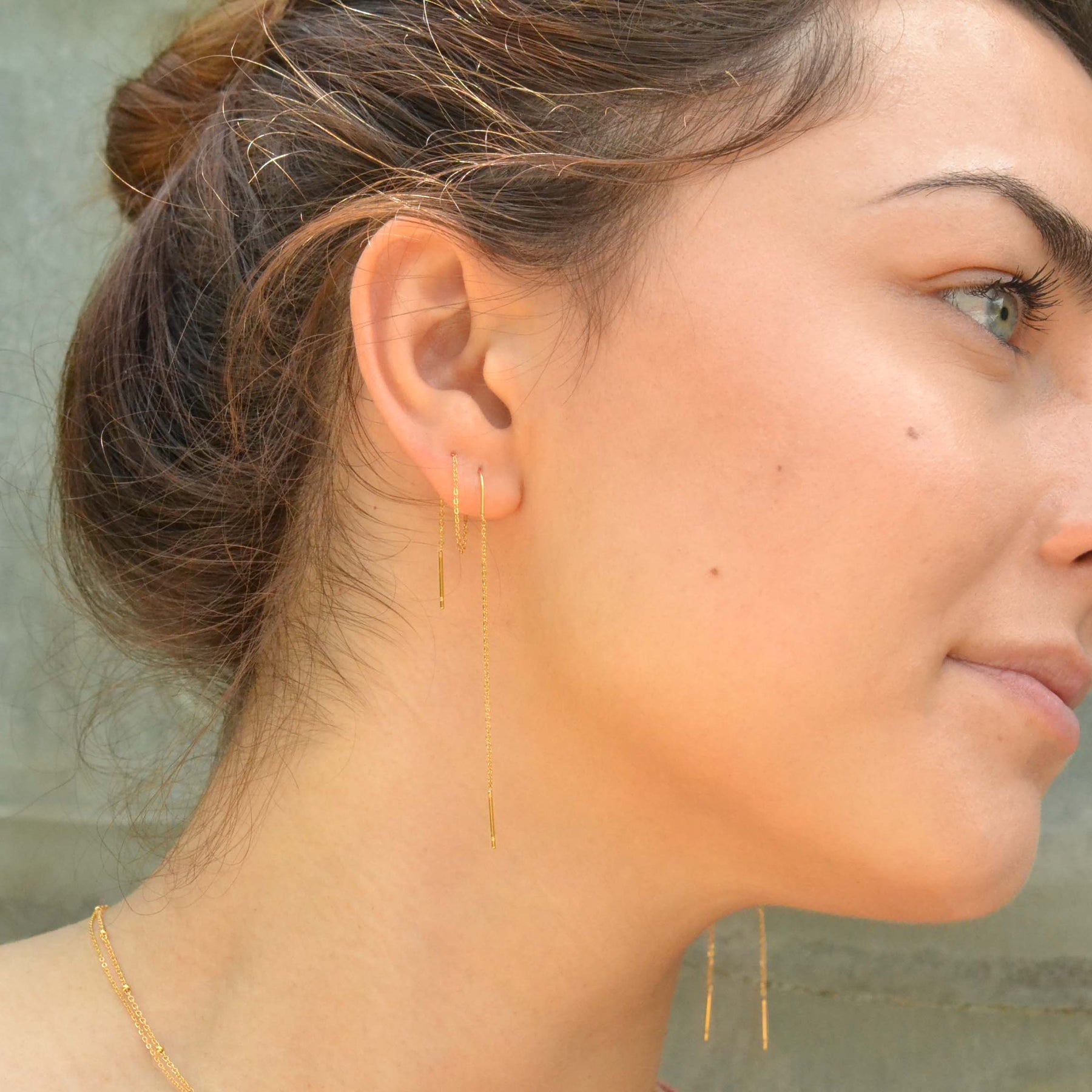 Boucles d'oreille SHINE - acier inoxydable