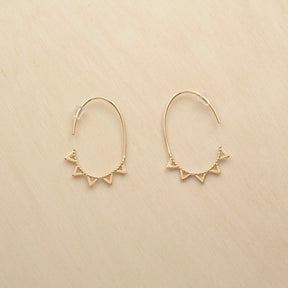 Boucles d'oreille YUKA - plaqué or - Bijoux fantaisie femme | Votre boutique en ligne de bijoux fantaisie - yukablanc