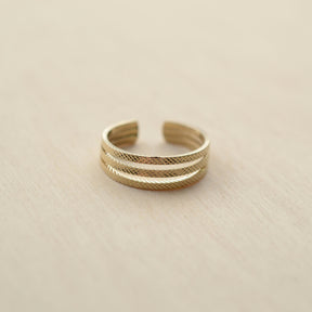 Bague JEANNE - plaqué or - Bijoux fantaisie femme | Votre boutique en ligne de bijoux fantaisie - yukablanc